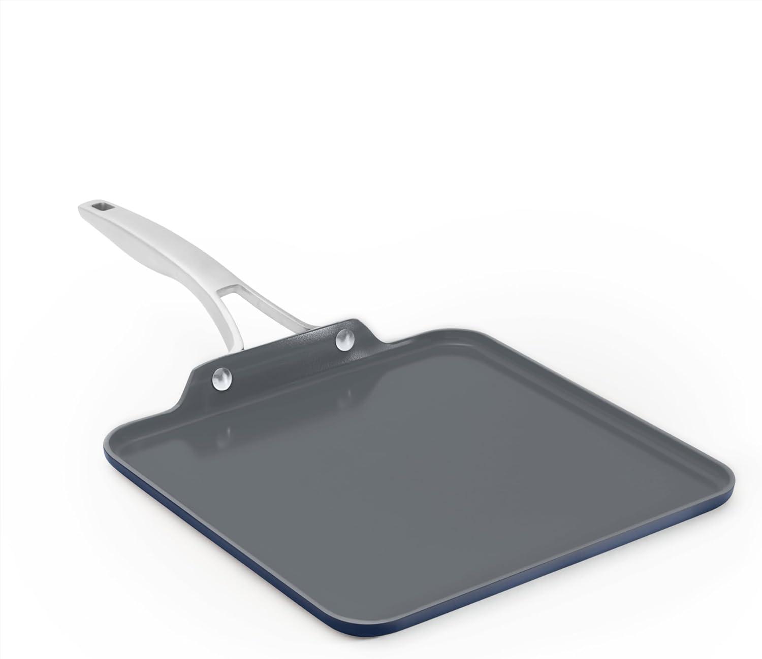 Calphalon Calphalon  Premier Ceramic Nonstick 11" Square Griddle, Mushroom Gray