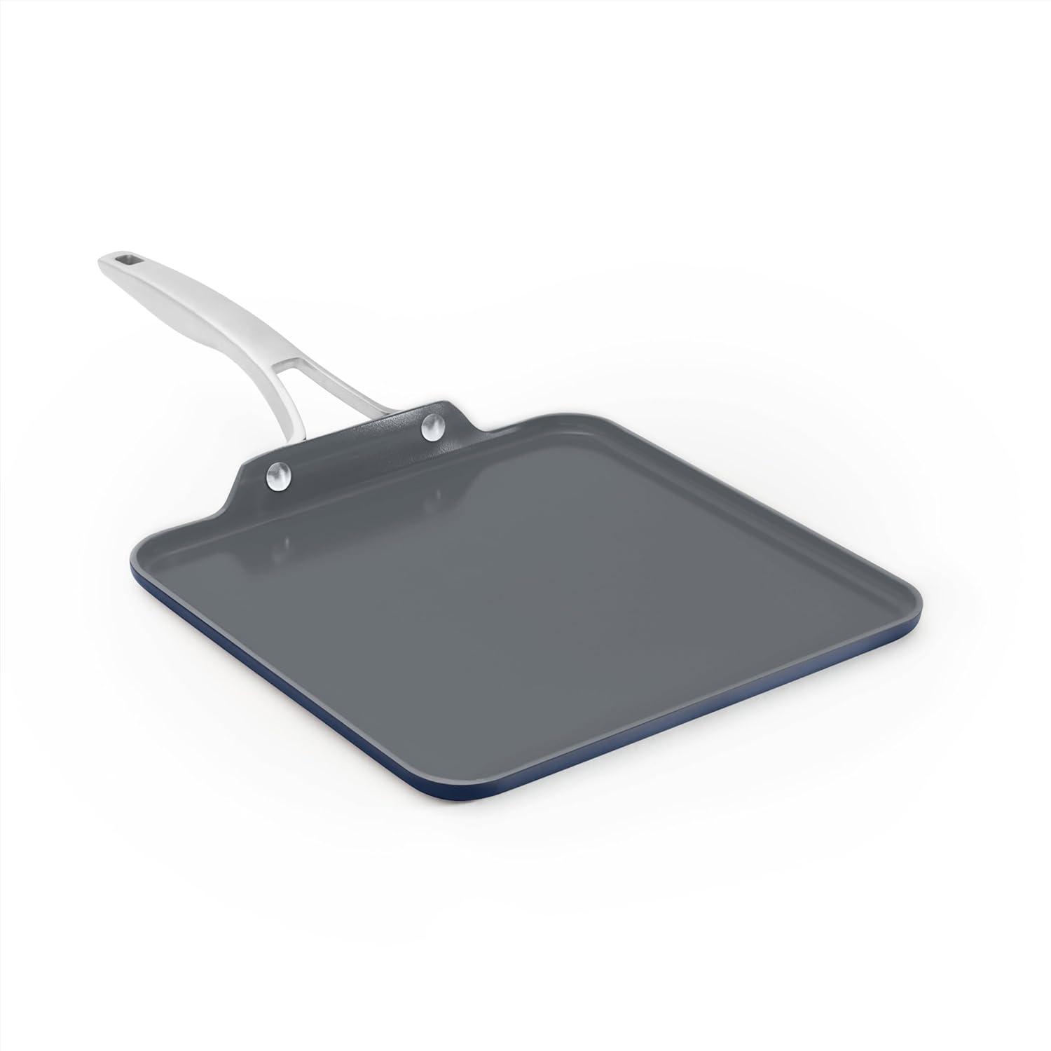 Calphalon Calphalon  Premier Ceramic Nonstick 11" Square Griddle, Mushroom Gray