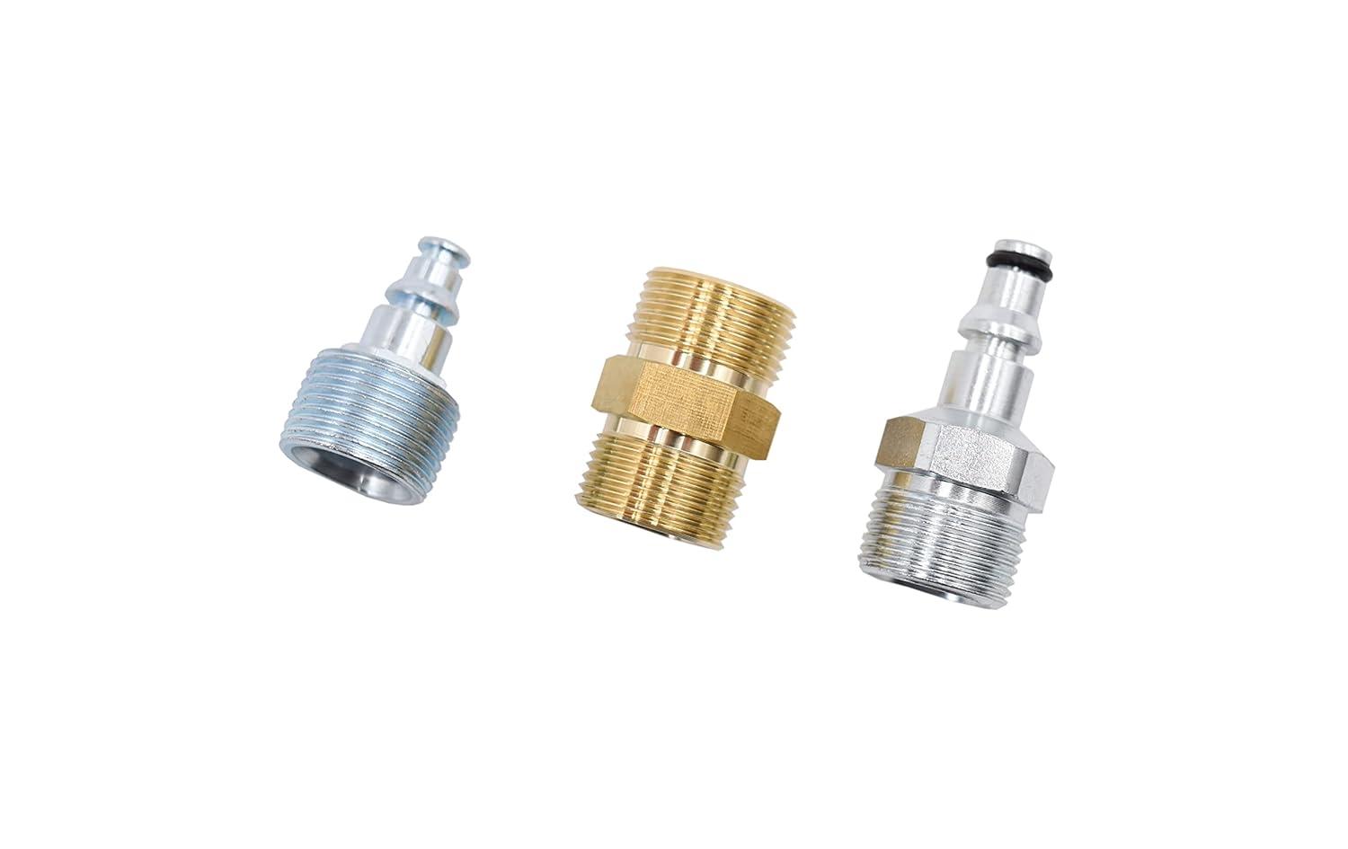 AR Blue Clean AR Blue Clean, 25'' Super Soft Pressure Washer Hose with Transfer Adapter