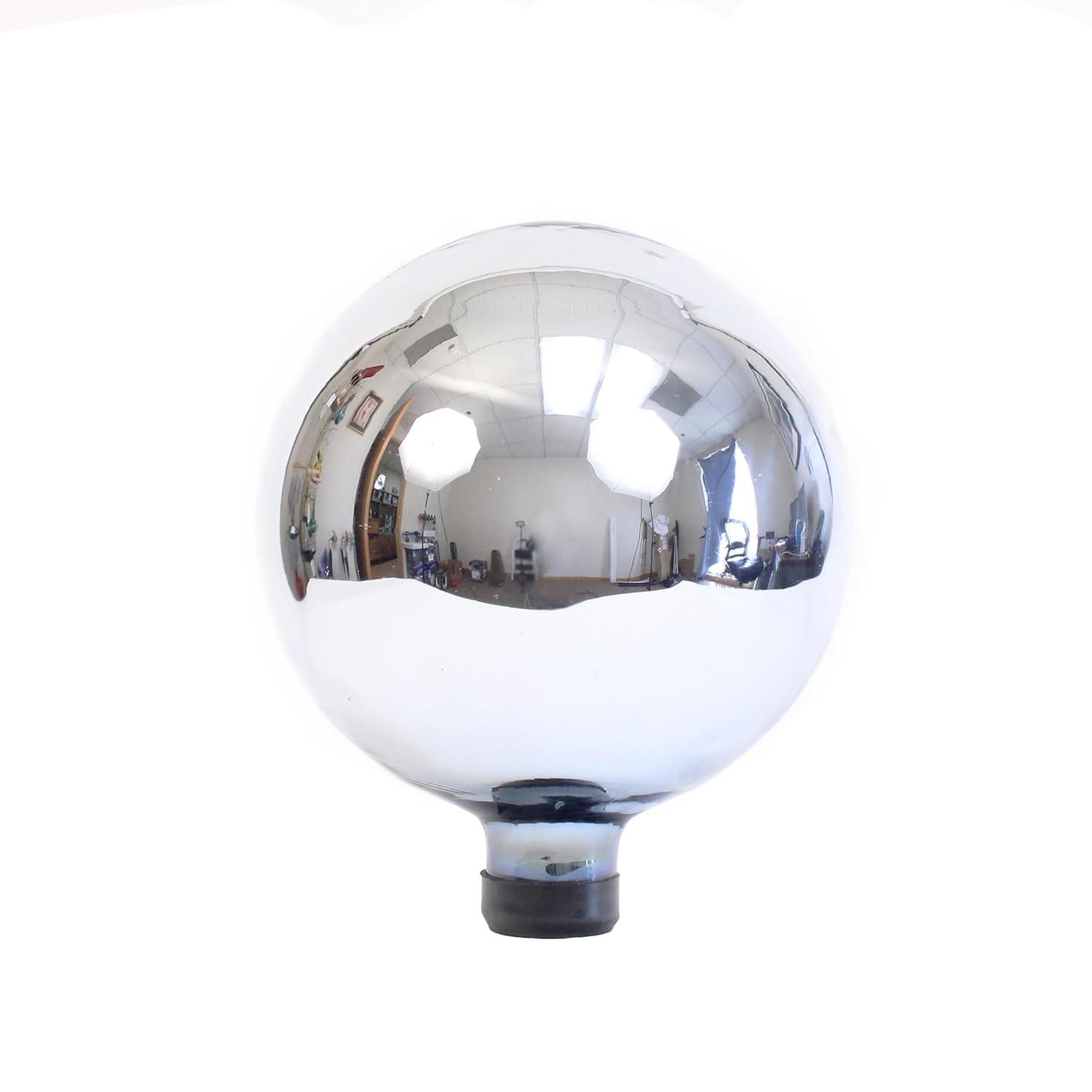 Echo Valley 10" Silver Gazing Ball