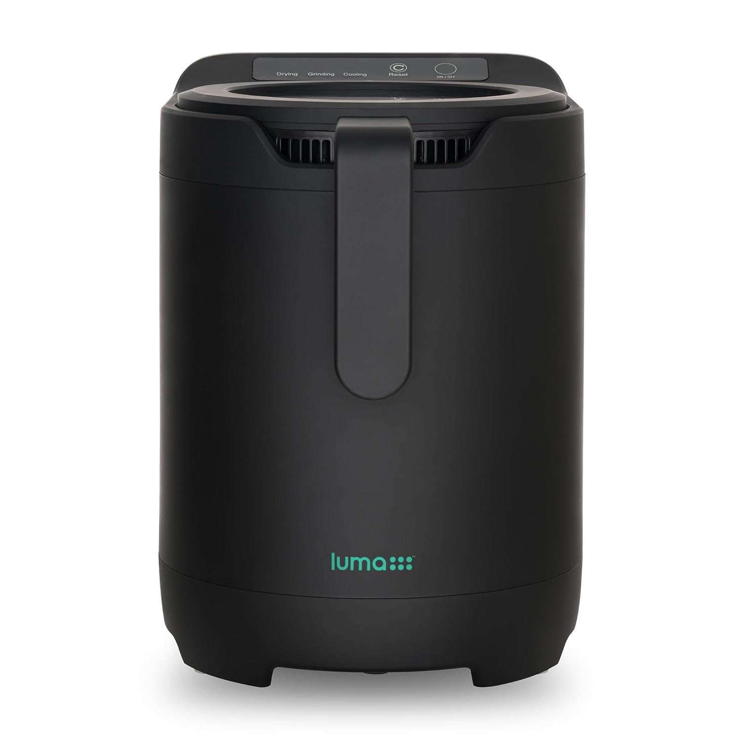 Newair Luma Electric Kitchen Composter 2.5L Capacity Odorless Countertop Compost Bin, Lid Clear-View Window