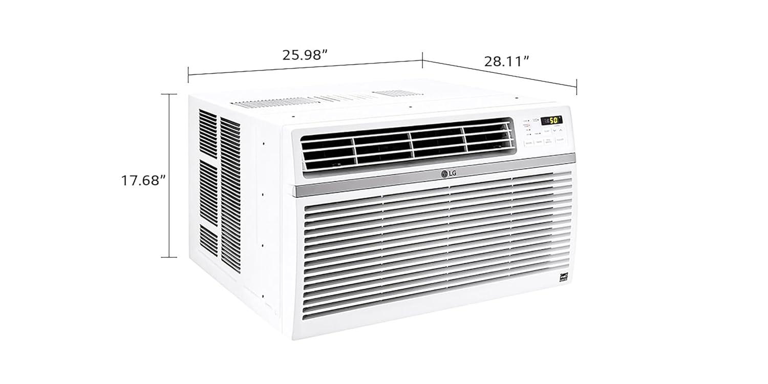 LG 18,000 BTU Window Air Conditioner with remote, LW1816ER