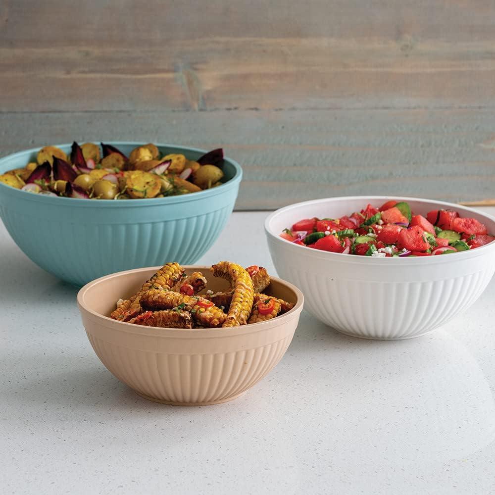 3-Piece Prep & Serve Mixing Bowl Set