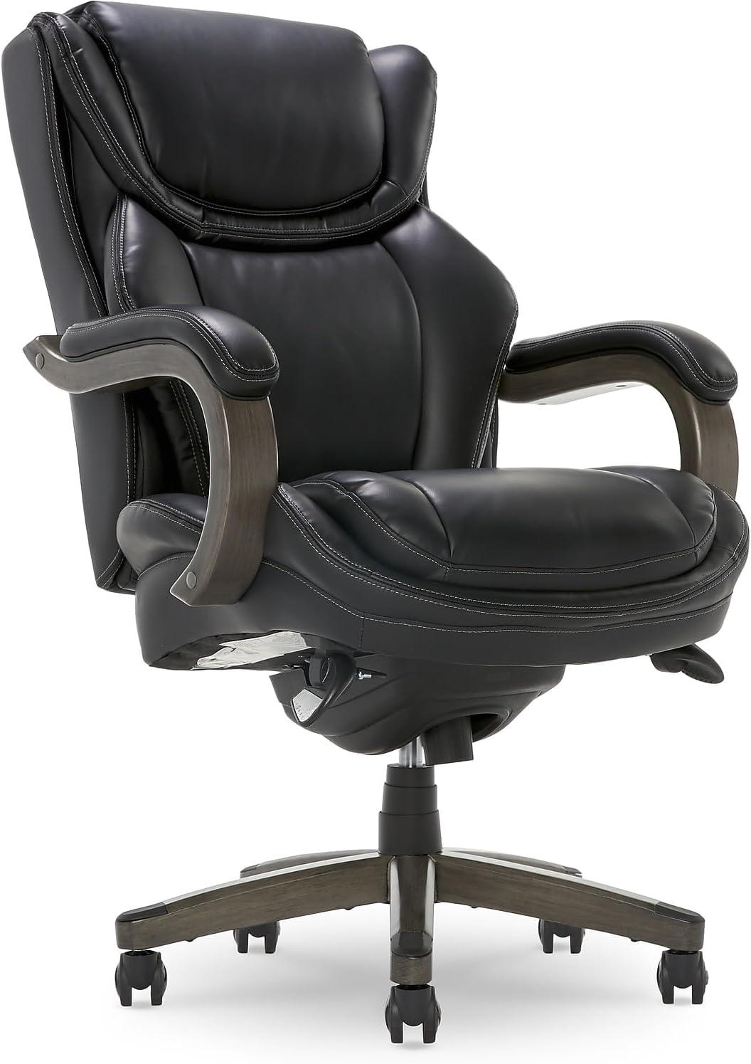 Harnett La-Z-Boy Big and Tall Ergonomic Executive Office Chair with Comfort Core Cushions