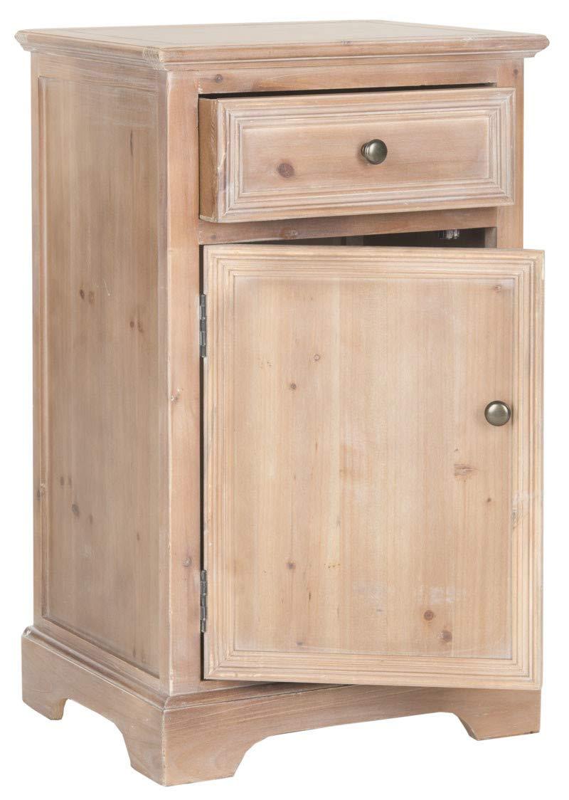 Jarome Nightstand with Storage - Dark Teal - Safavieh.