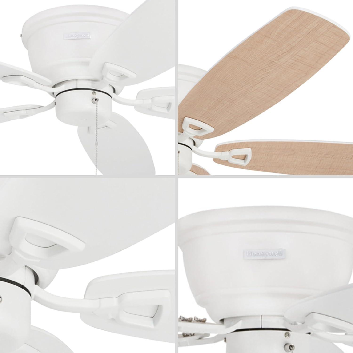 52" Glen Alden 5 Blade LED Ceiling Fan