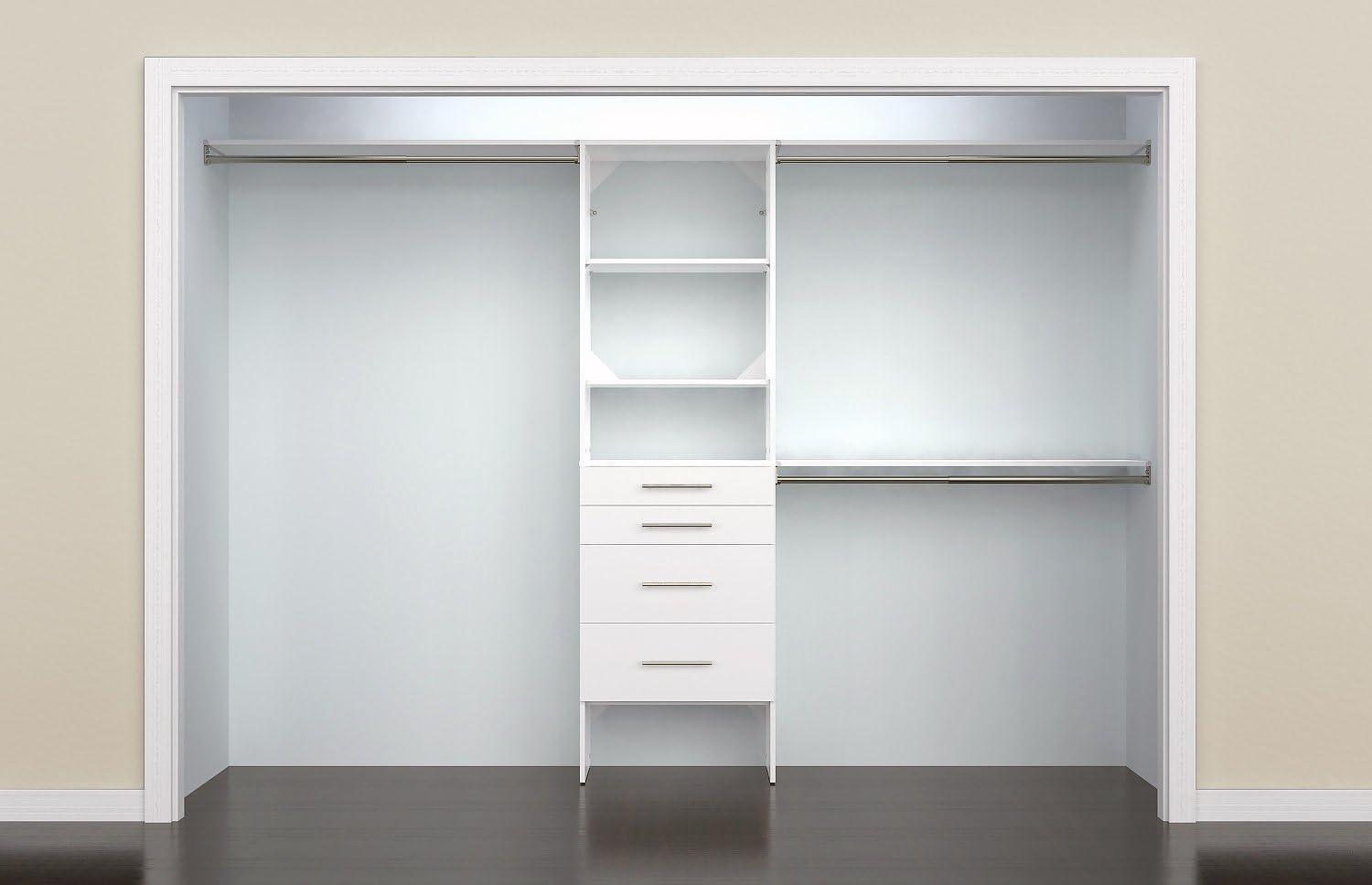 SuiteSymphony 84" W - 120" W Closet System with Drawers