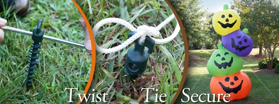 Vortex Gardening Ground Anchor (Set of 4)