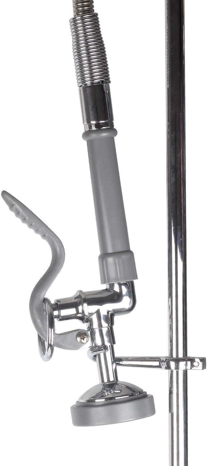 Chrome Commercial Kitchen Faucet Sprayer with Pull-out Spray