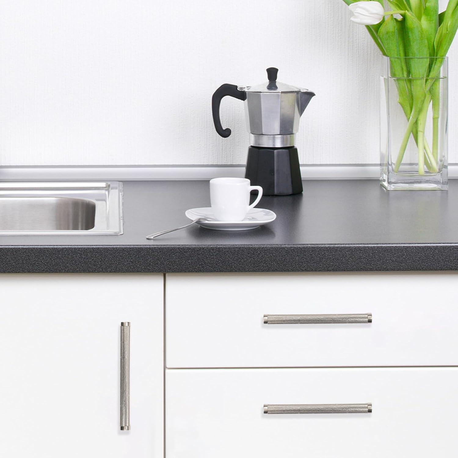 Kapri Collection 5-1/16" Center to Center Knurled Cabinet Bar Pull