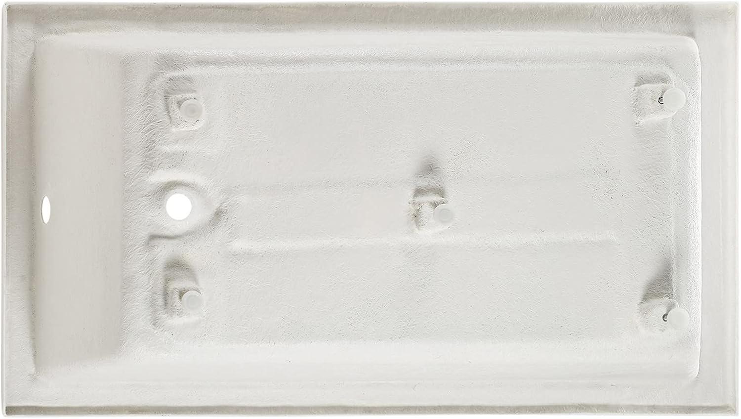 Voltaire 60" x 36" Reversible Drain Drop-In Bathtub