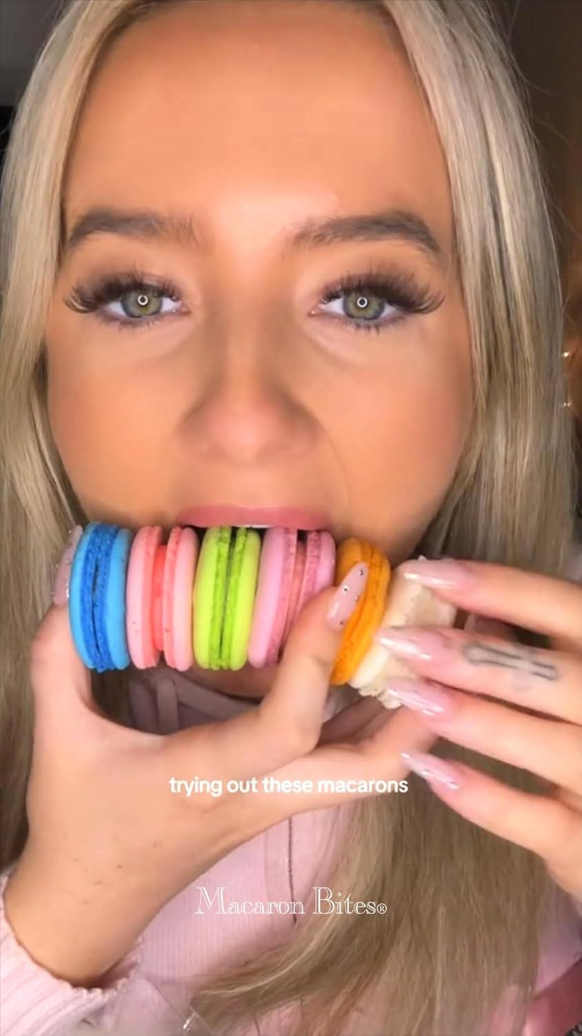 Macaron Bites Vanilla French Macarons, 12 Count