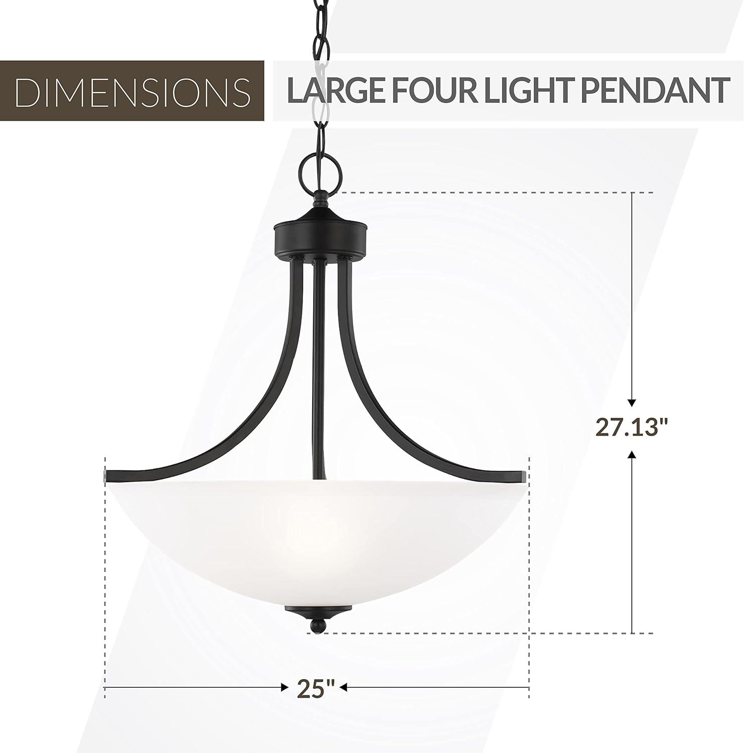 Large Four Light Pendant