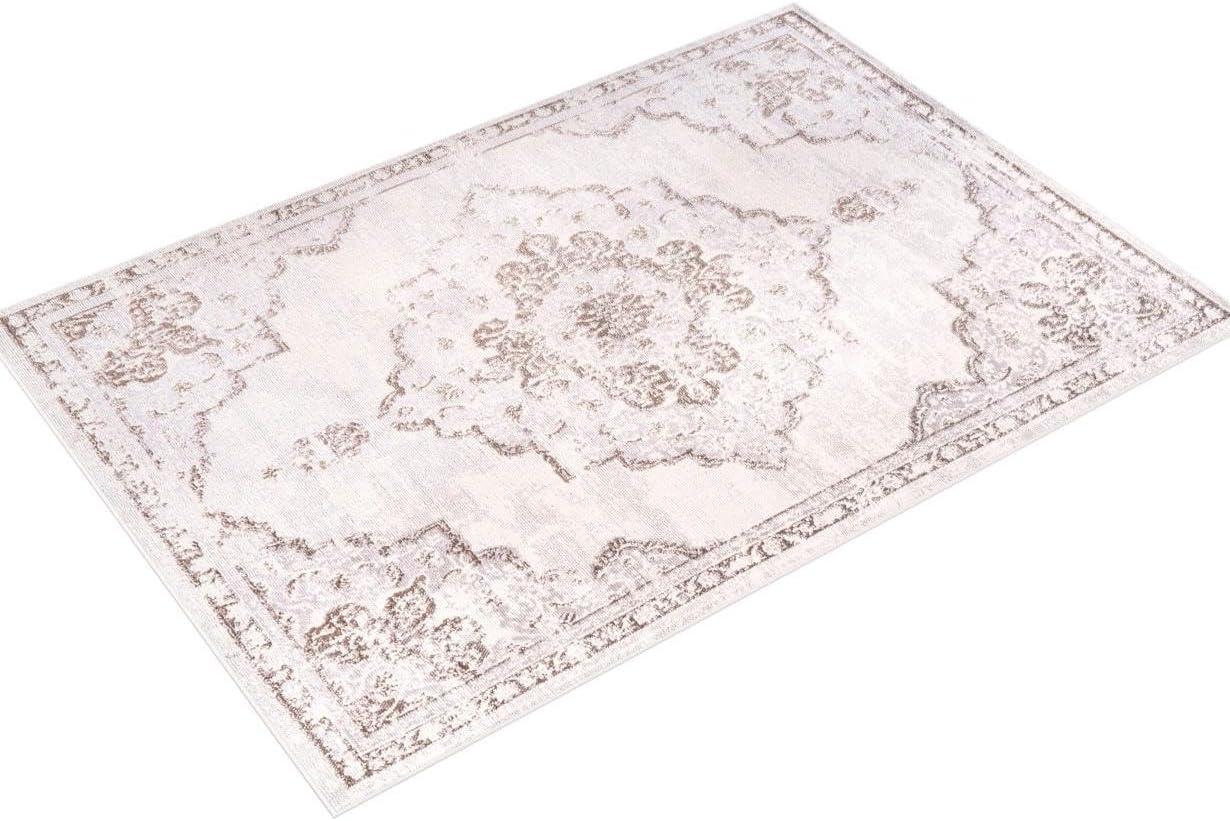 Alhambra Ornate Medallion Modern Indoor Area Rug - JONATHAN Y