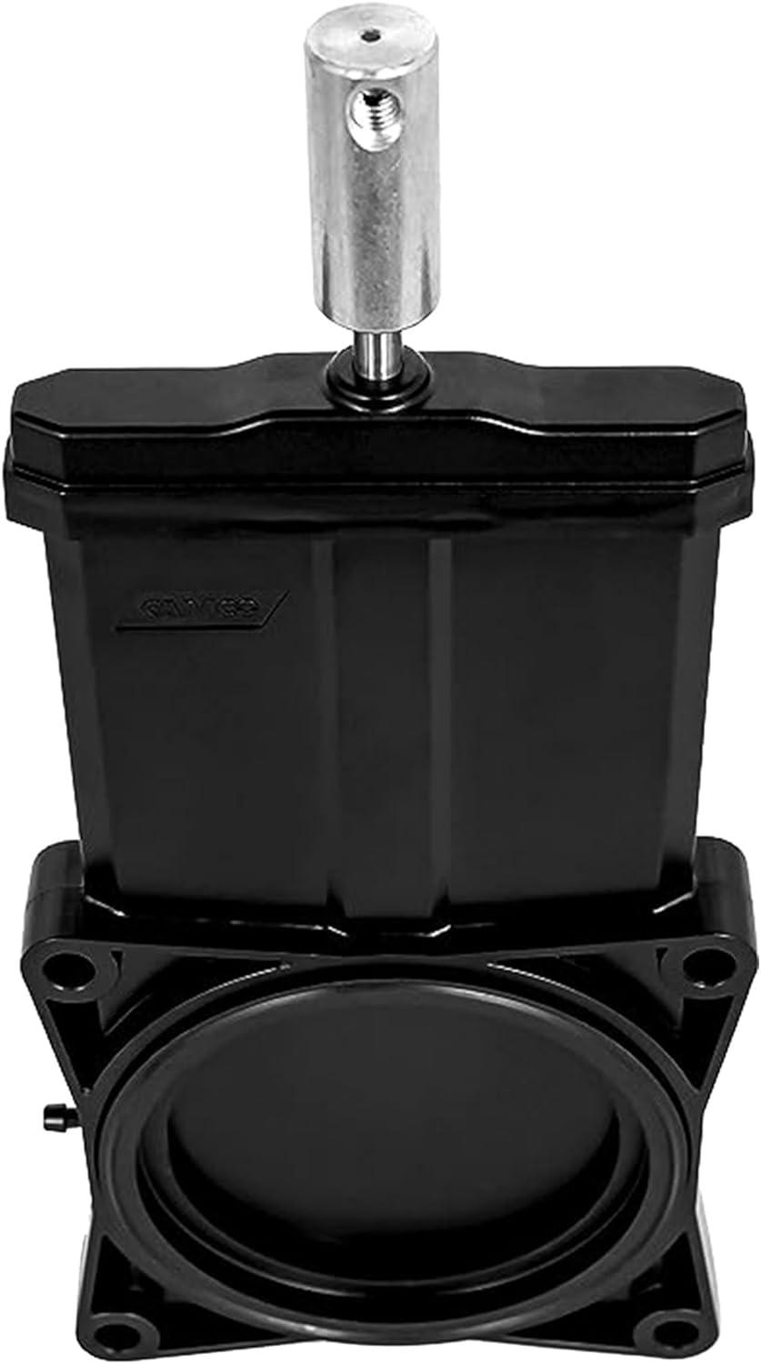 Camco RV Sanitation System 3" Waste Valve with 72" Cable Extension Kit for Sidewall or Control Access Compartment Mount Installation
