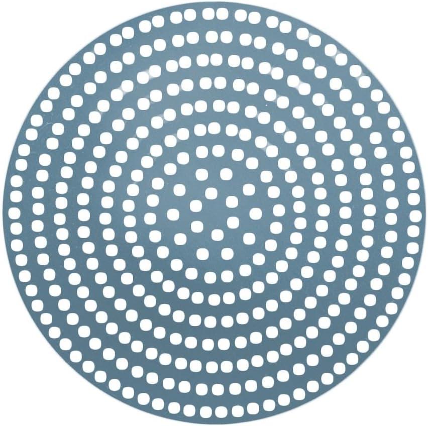 16" Silver Perforated Aluminum Pizza Disk