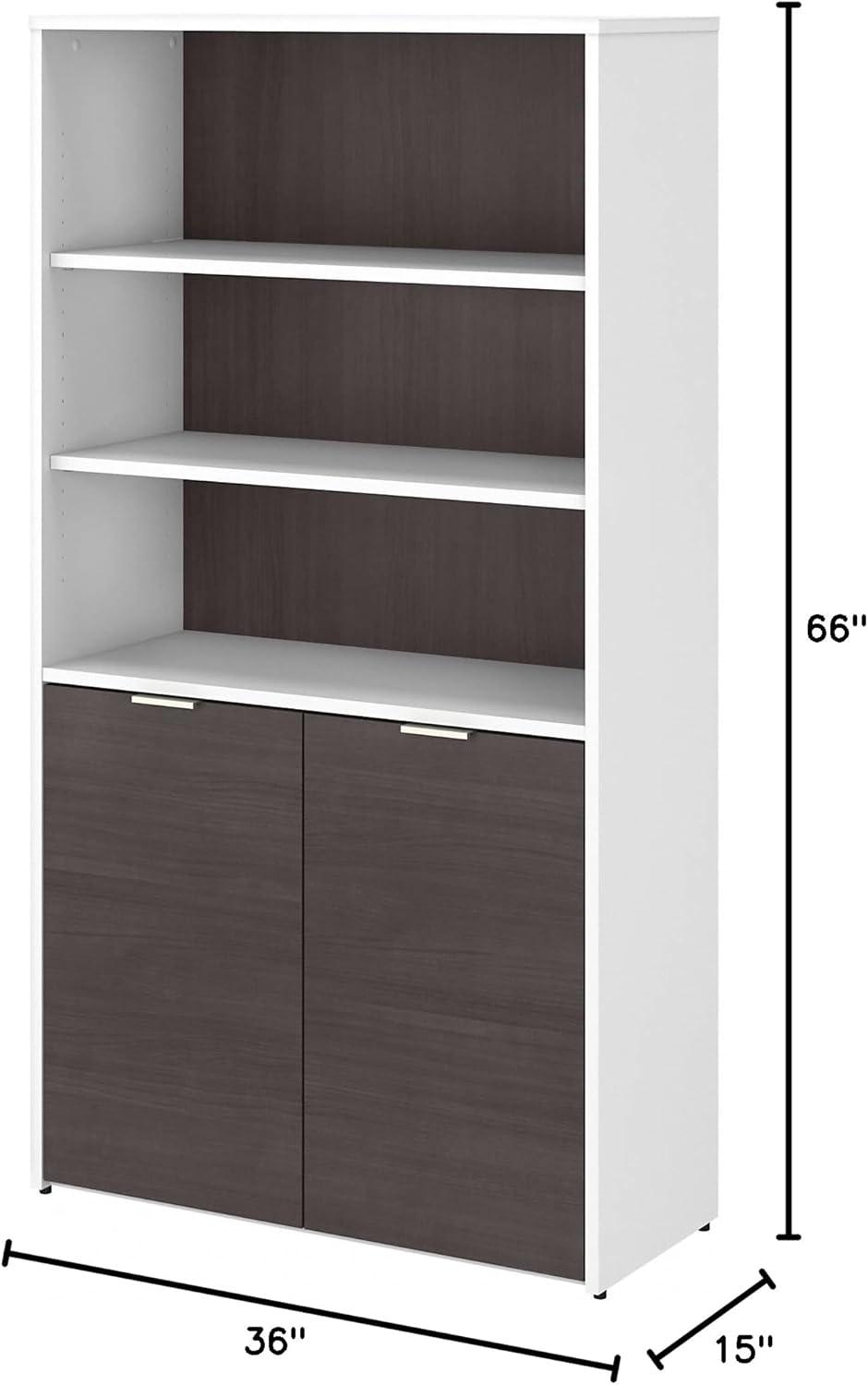 Jamestown 66" H x 36" W Standard Bookcase