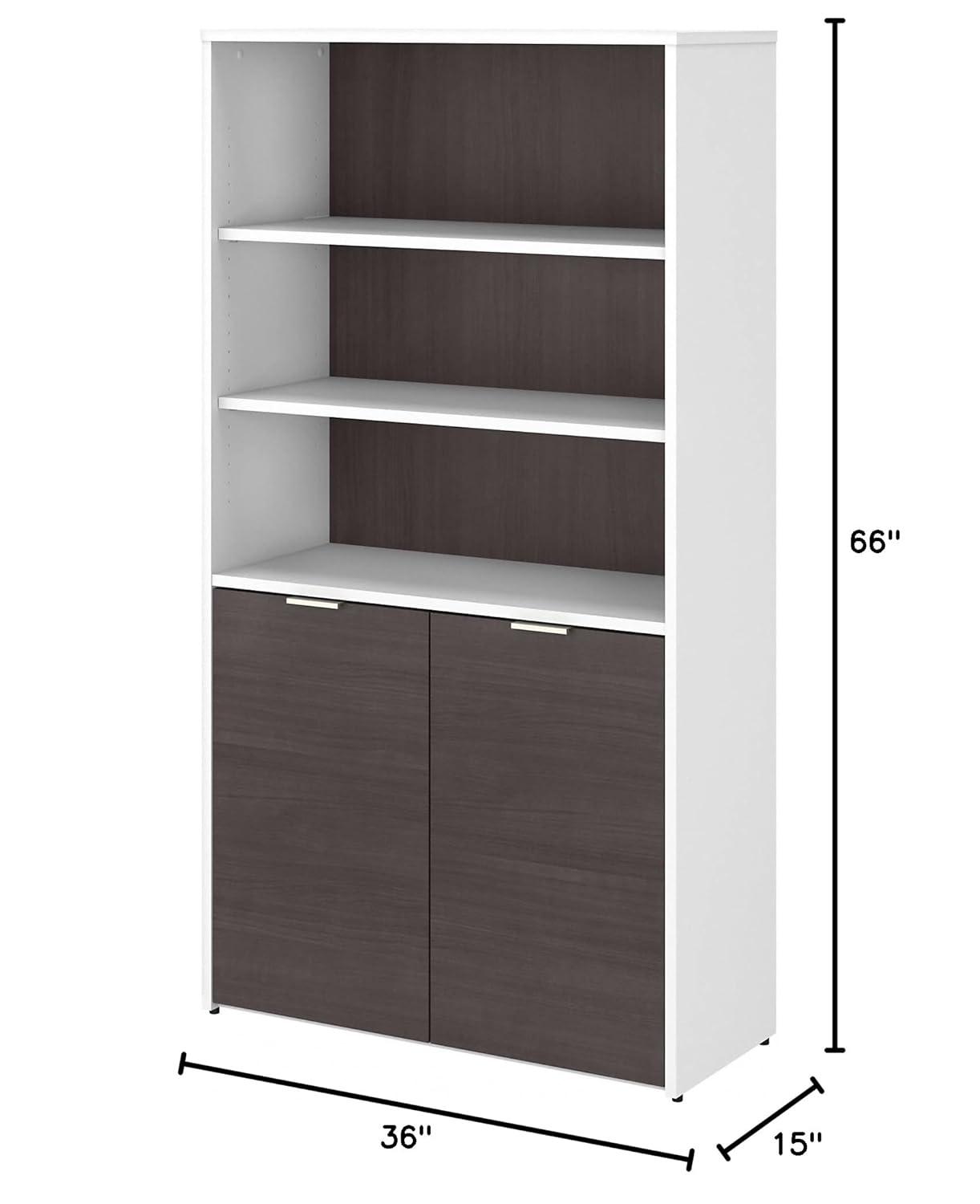 Jamestown 66" H x 36" W Standard Bookcase