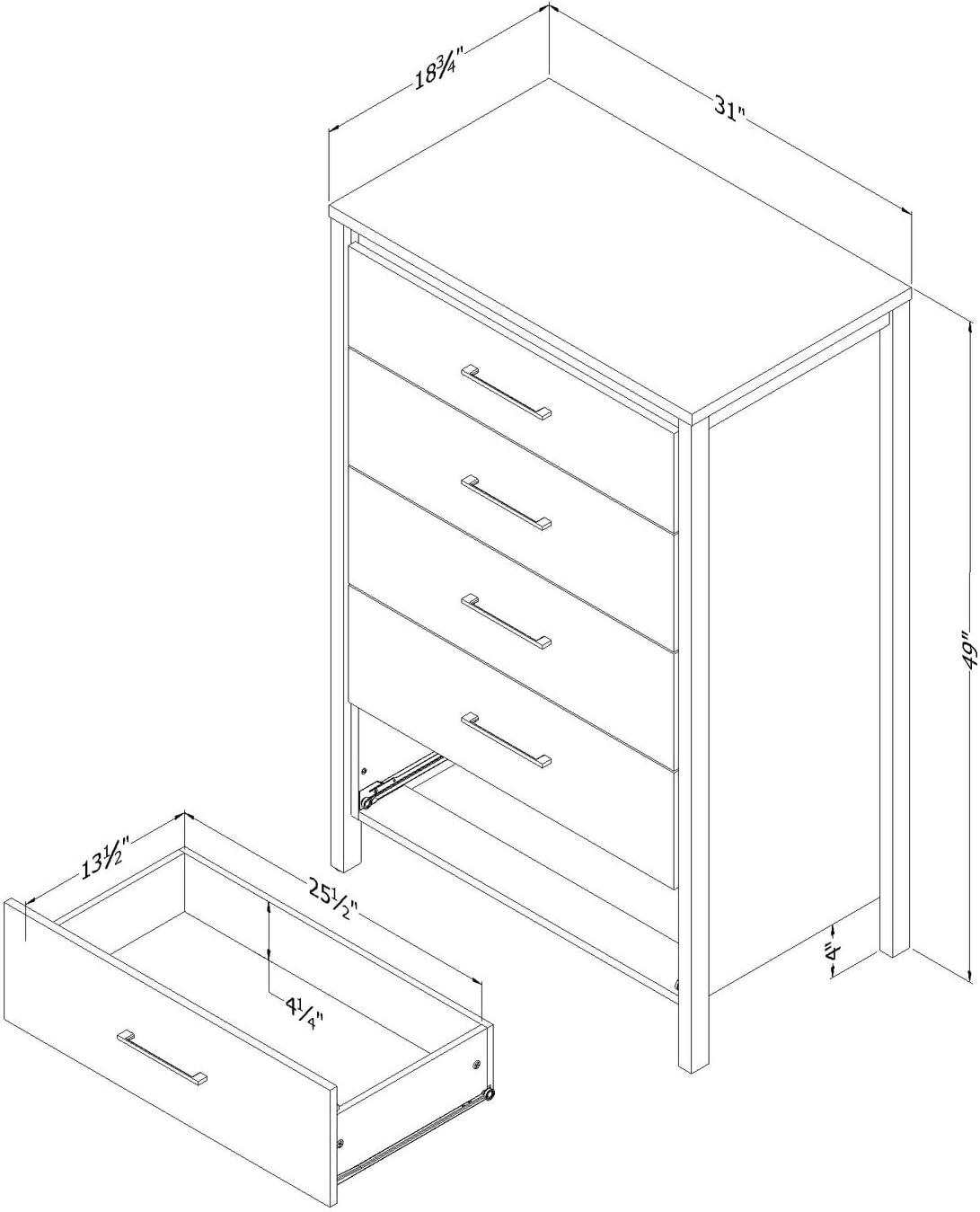 Gravity 31.25'' W 5 - Drawer Dresser