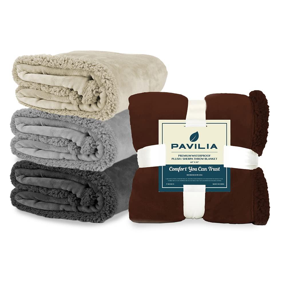 Pavilia Hand Woven Throw Blanket
