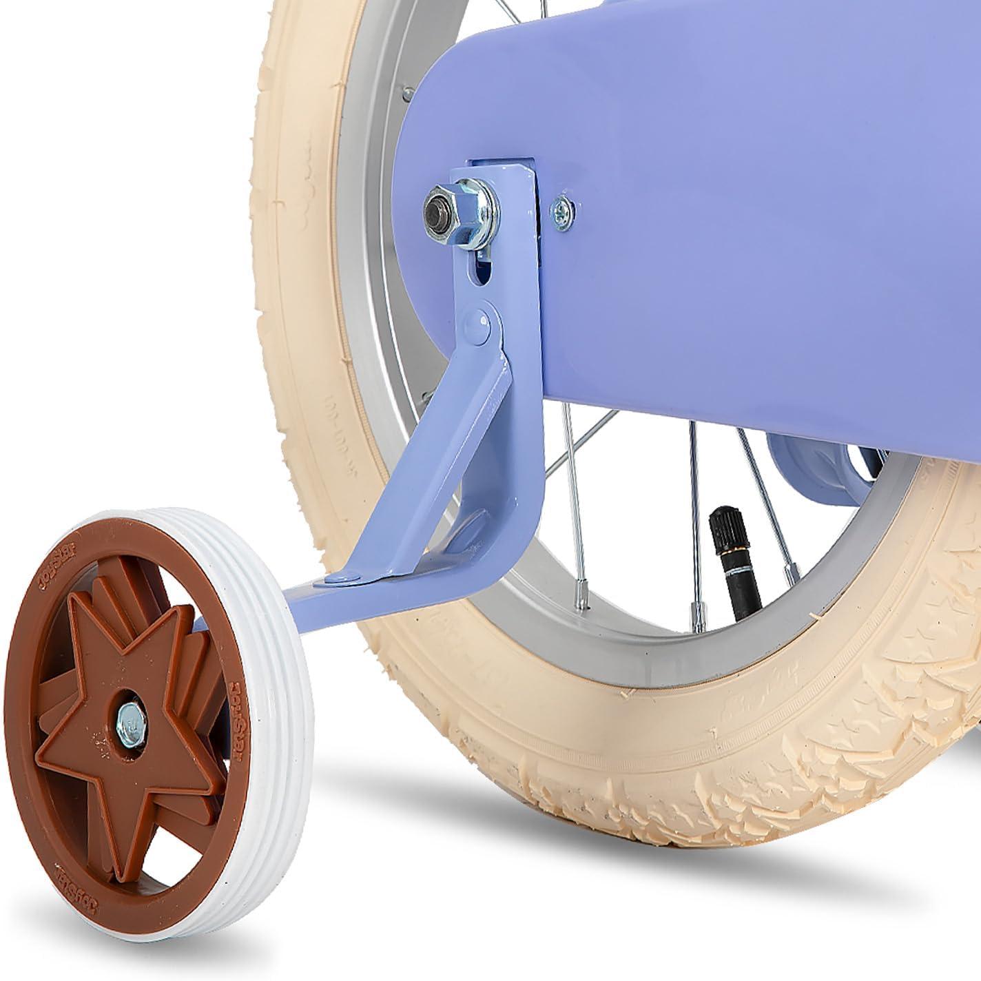 JOYSTAR Girls' 20" Training Wheel Retro Bicycle