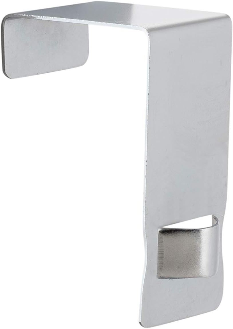 Chrome Over-the-Door 5-Bar Towel Rack