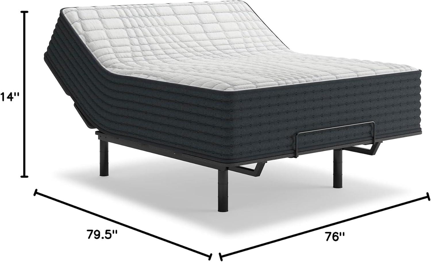 King White Innerspring Adjustable Bed Mattress