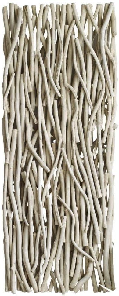 Bleached Teak Branches Wall Decor Panel, 49 x 19 Inches