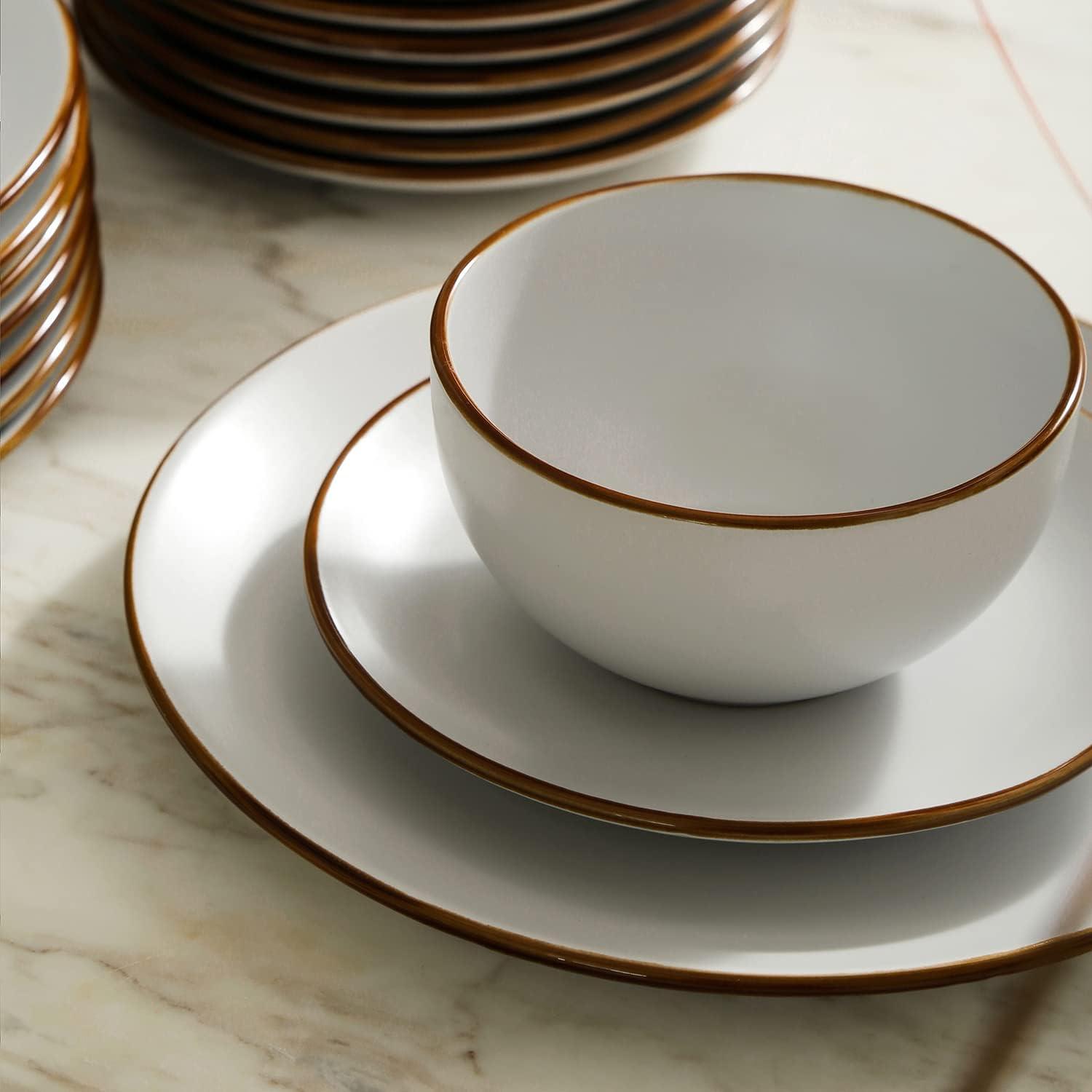 Stone Lain Brasa 32-Piece Dinnerware Set Stoneware