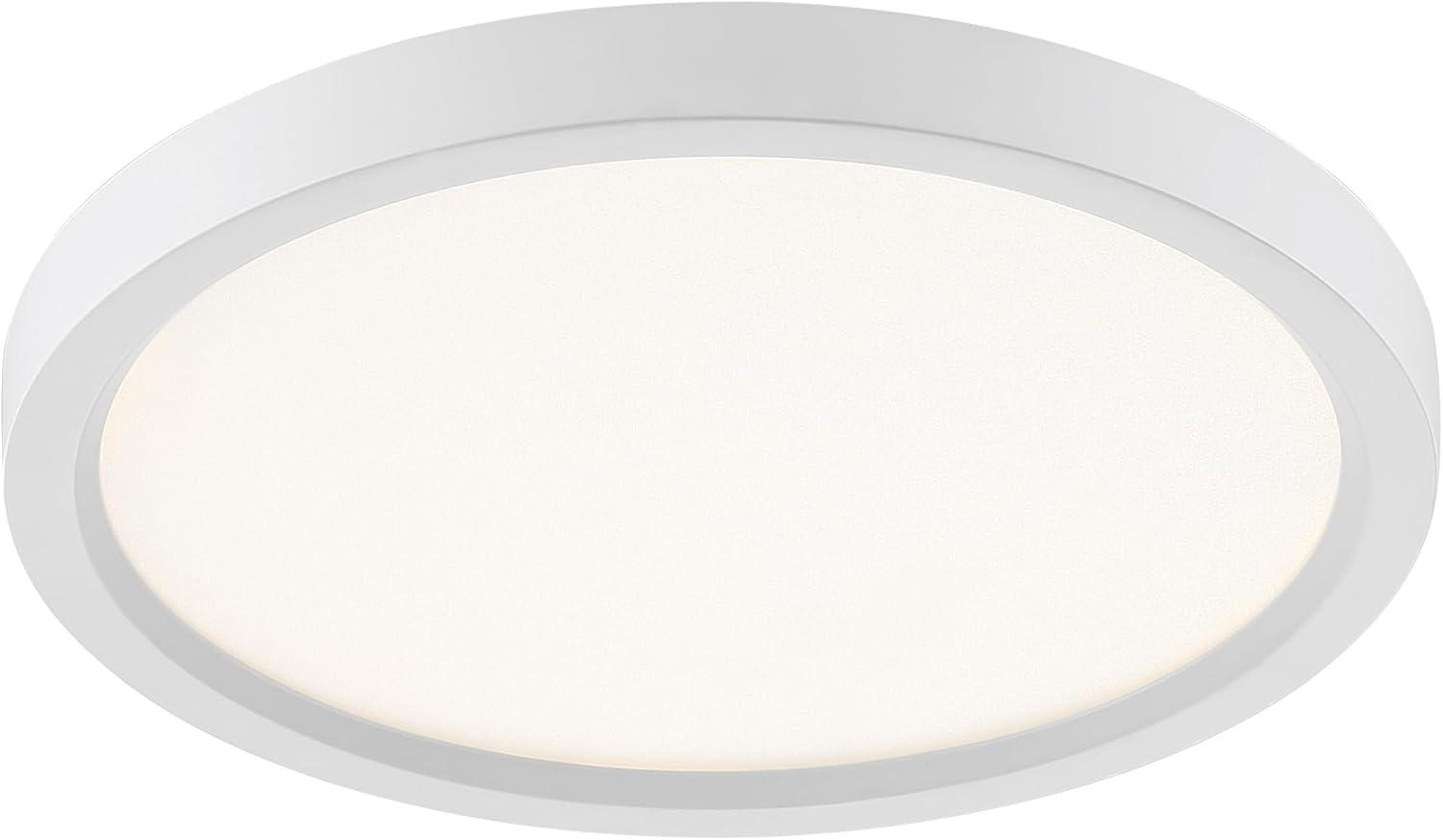 Quoizel OST1711W Outskirt LED 11 inch Fresco Flush Mount Ceiling Light