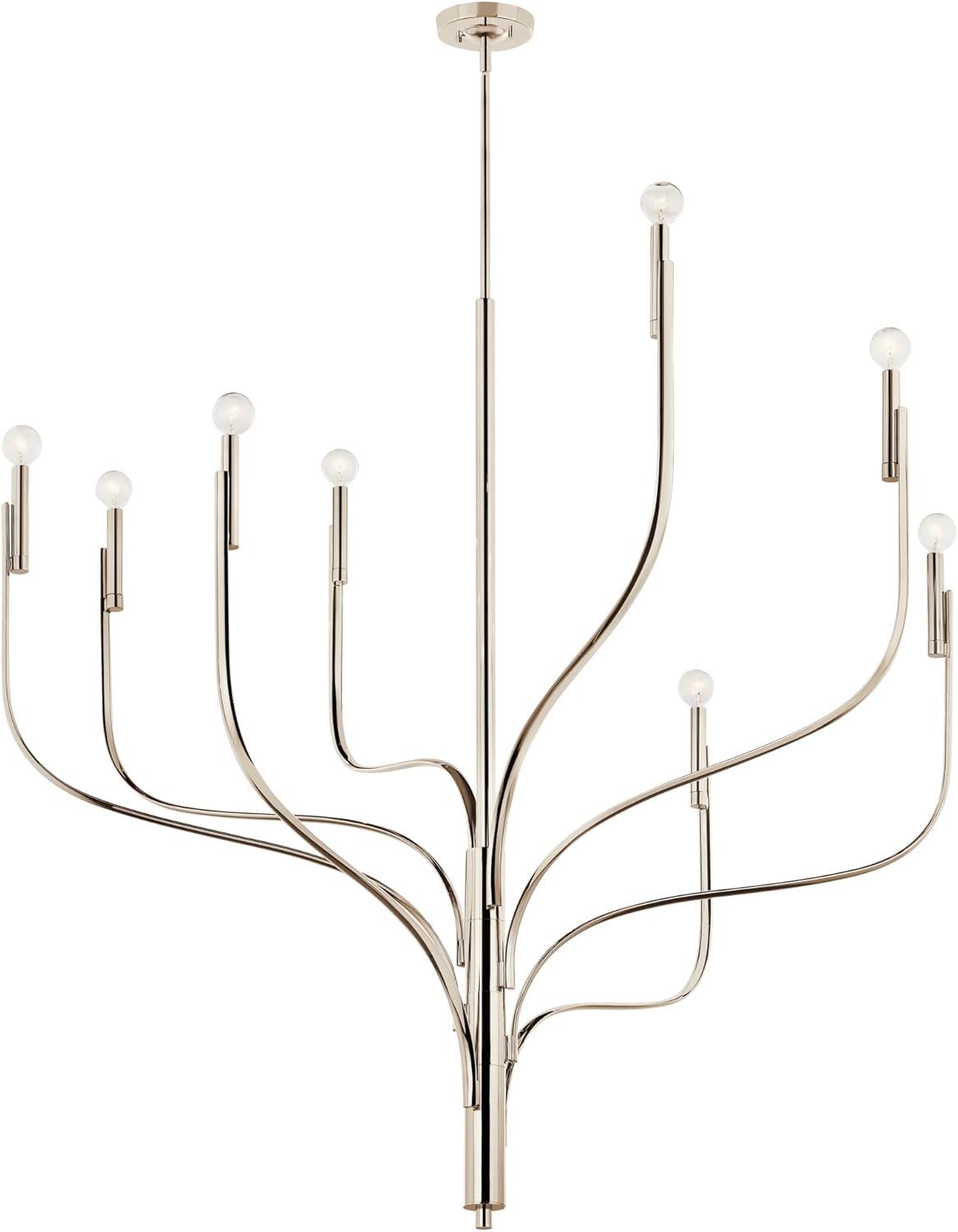Kichler Lighting - Livadia - 8 Light Chandelier-47.75 Inches Tall and 47.75