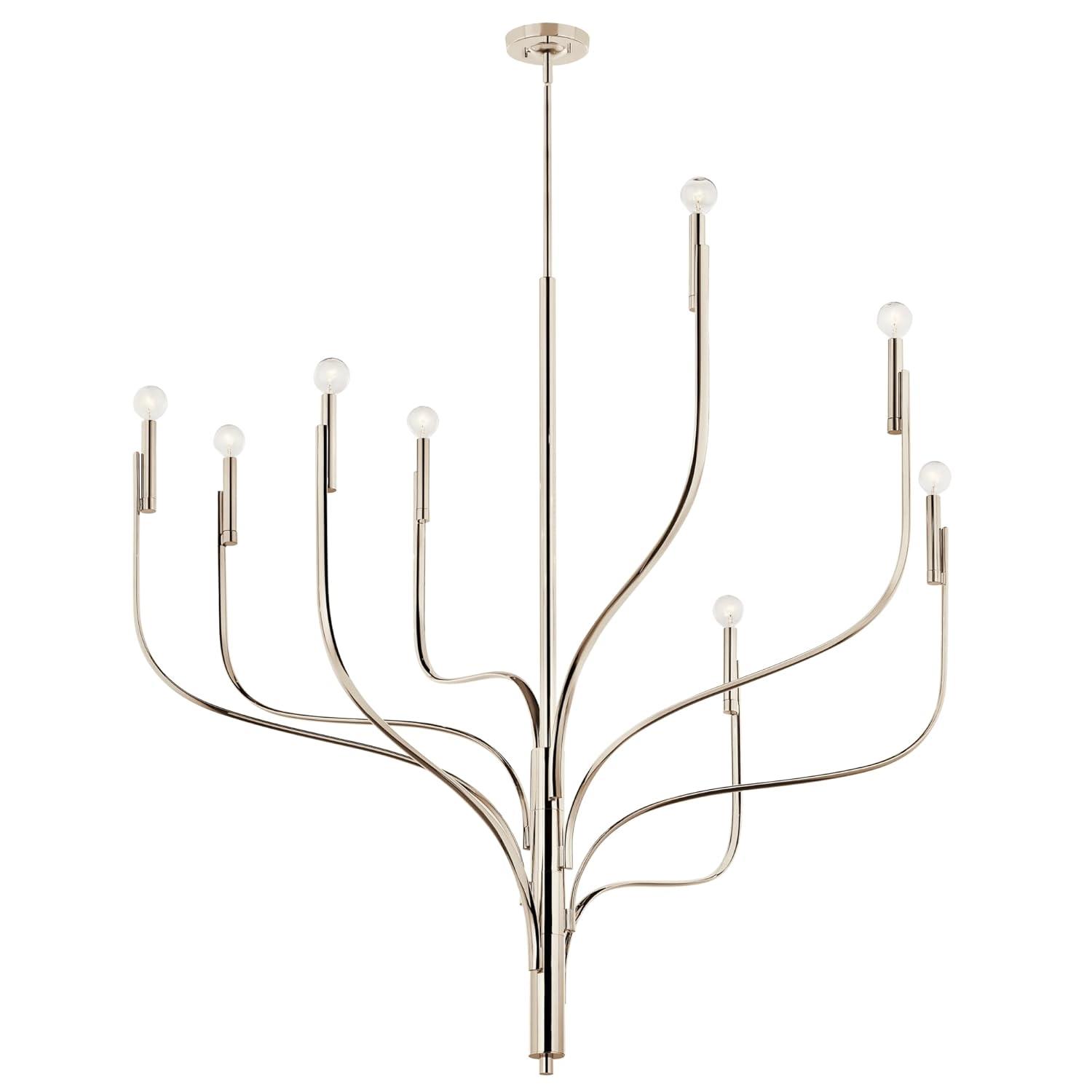 Kichler Lighting - Livadia - 8 Light Chandelier-47.75 Inches Tall and 47.75
