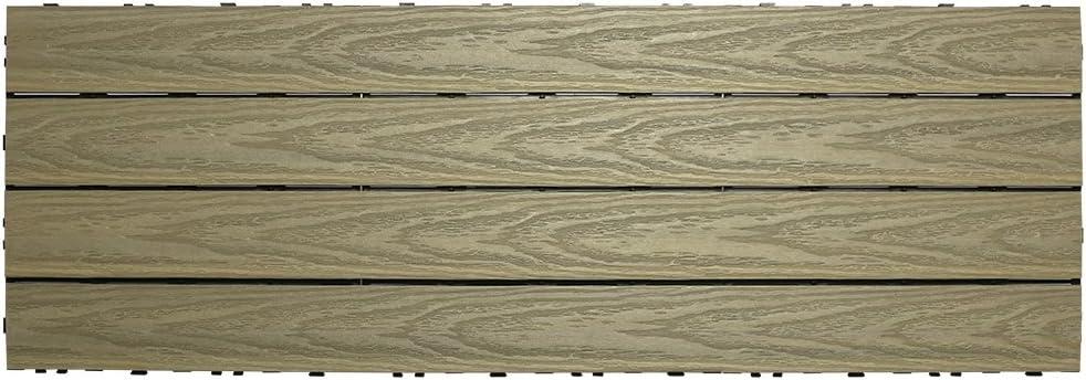 UltraShield Naturale 36" x 12" Composite Interlocking Deck Plank