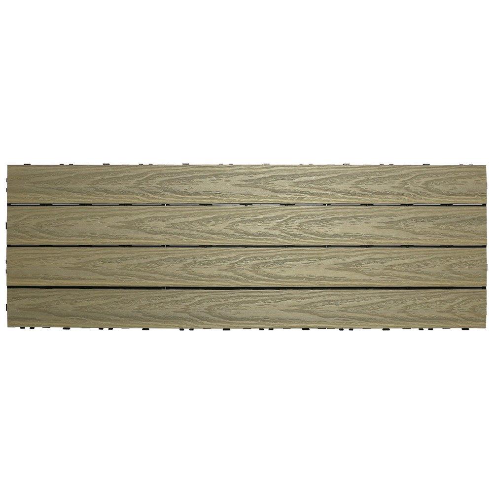 UltraShield Naturale 36" x 12" Composite Interlocking Deck Plank