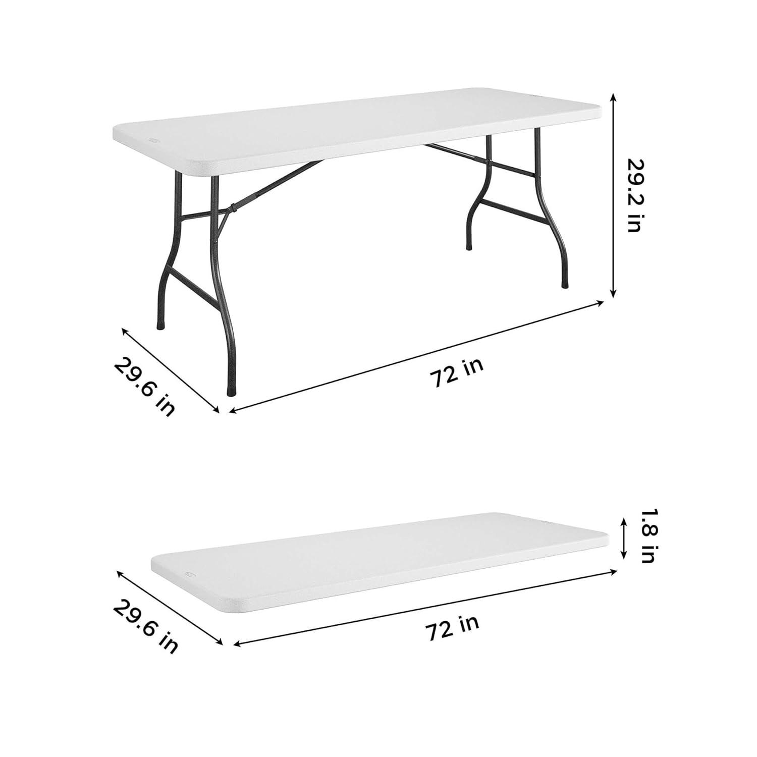 COSCO COSCO 6 Foot Blow Molded Folding Table