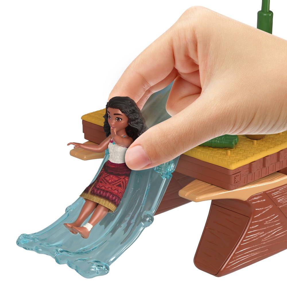 Disney Moana 2 Moana's Adventure Canoe Playset with Small Doll & Accessories