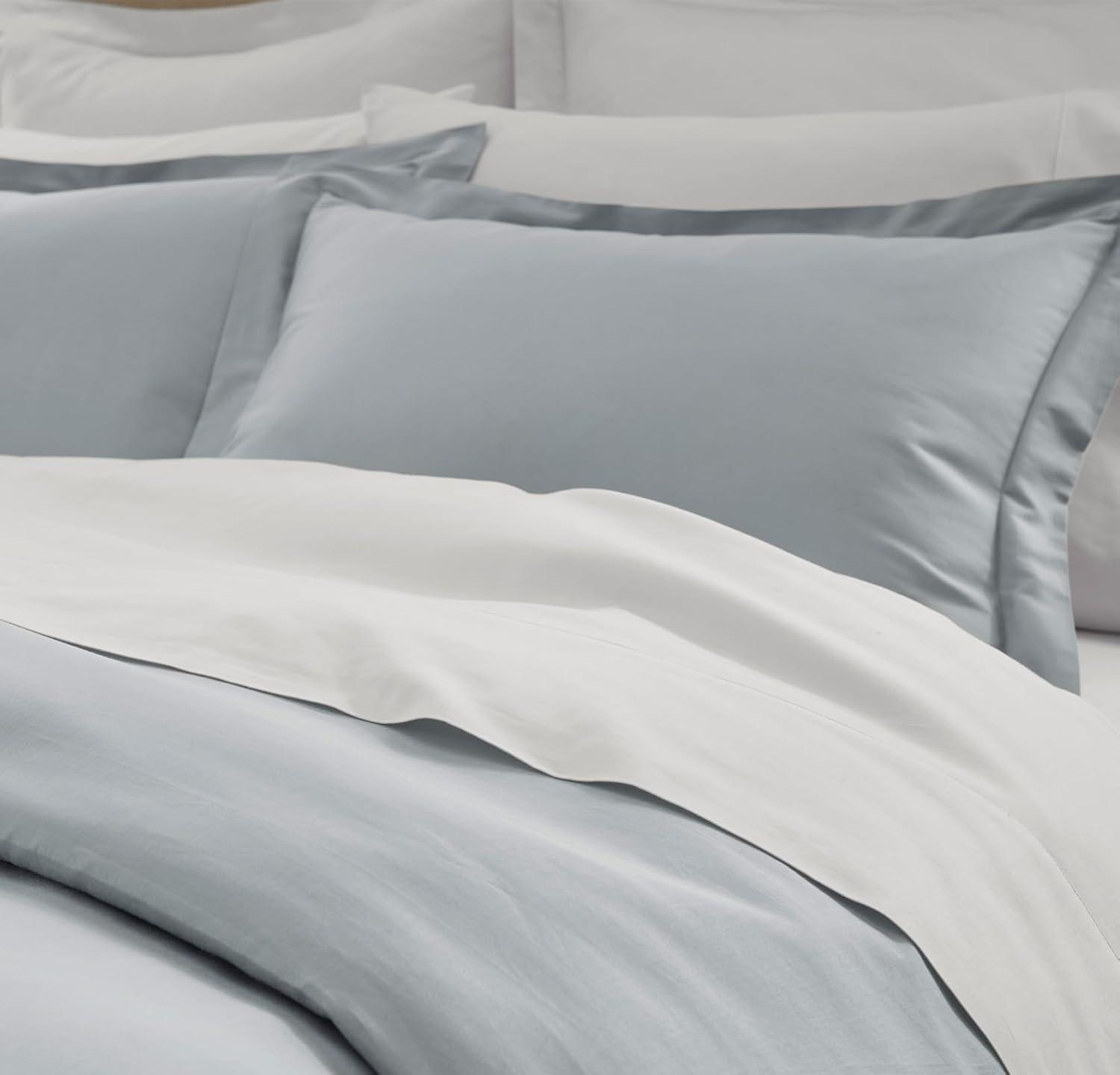 Shore Full Organic Cotton Duvet Set with Two Shams