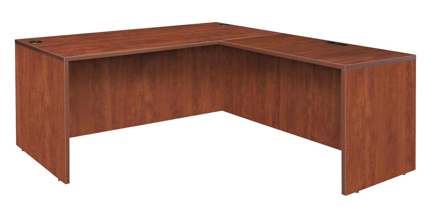 Regency Legacy 66 x 77 in. Executive L Desk Shell- Cherry