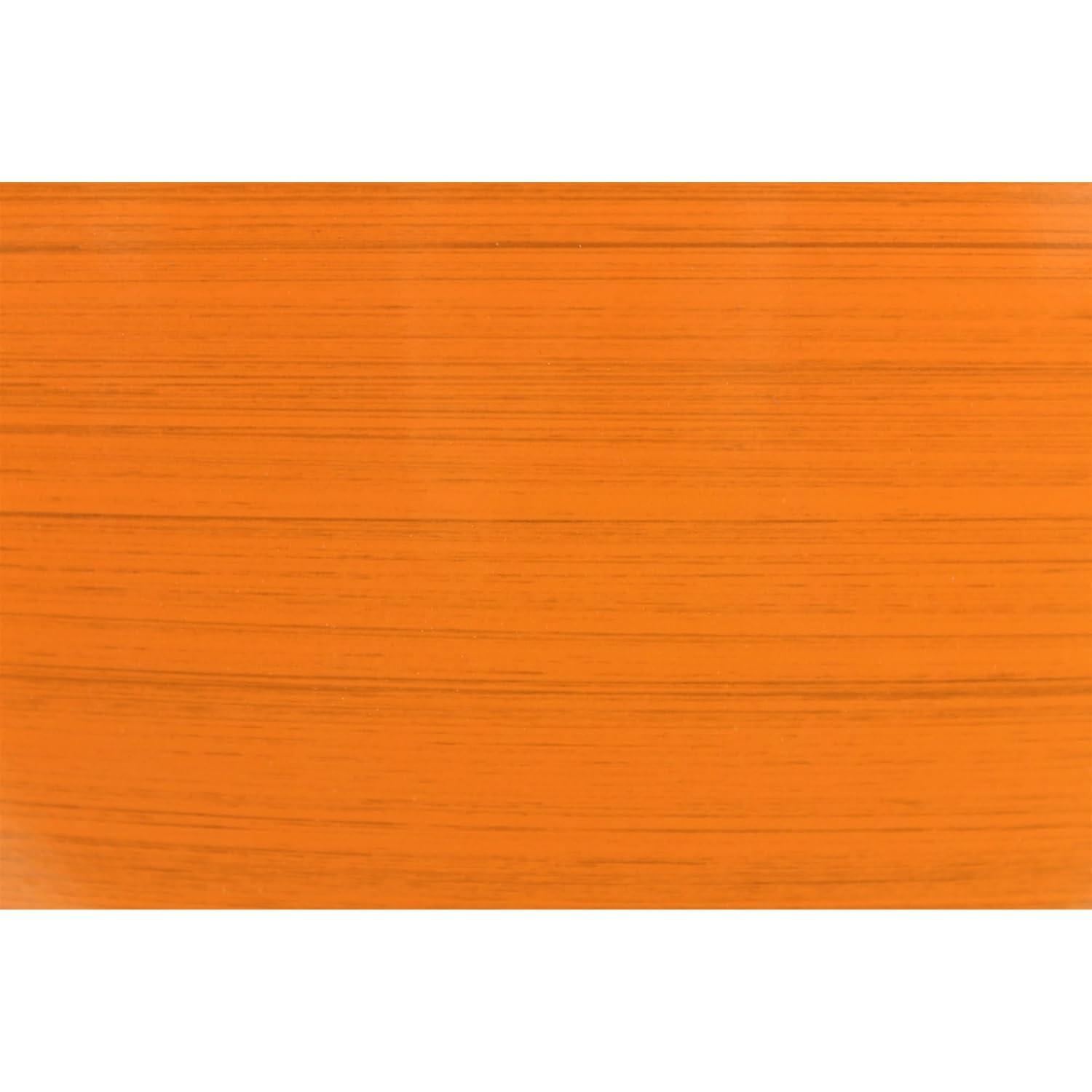 Garden Elements Indoor/Outdoor Glazed Brushed Happy Plastic Planter, Large, Bright Green, 15"