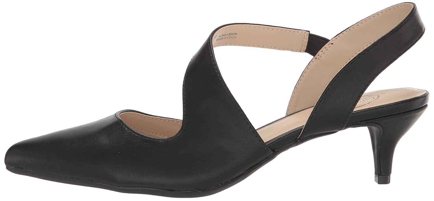 LifeStride Womens Magnetic Pump Black Synthetic 7 W