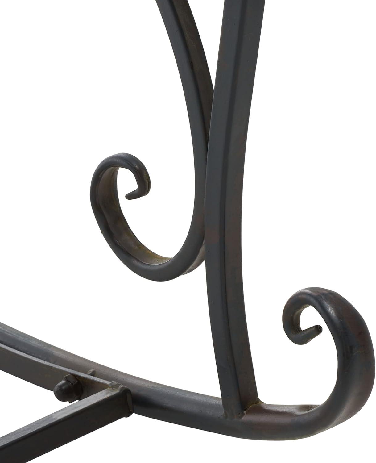 Medrano Rocking Chair Indoor/Outdoor - PAT5030 - Black Rust - Safavieh