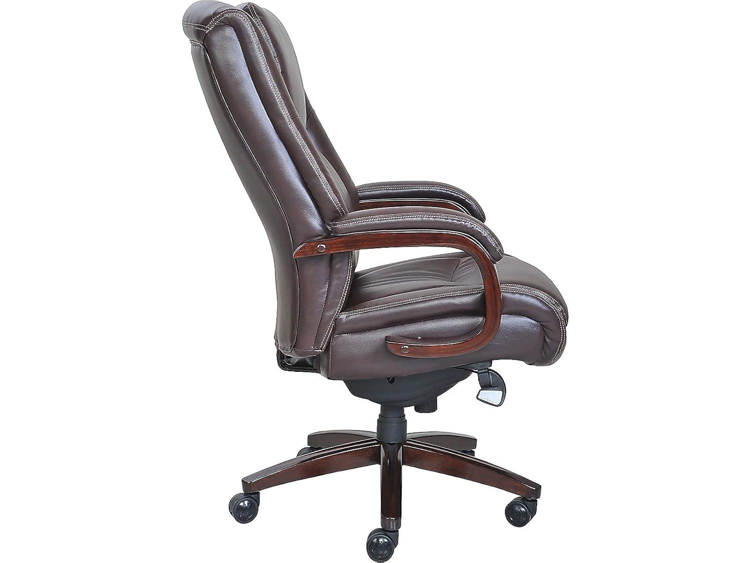 La-Z-Boy Winston Bonded Leather Executive Chair Brown (44763)