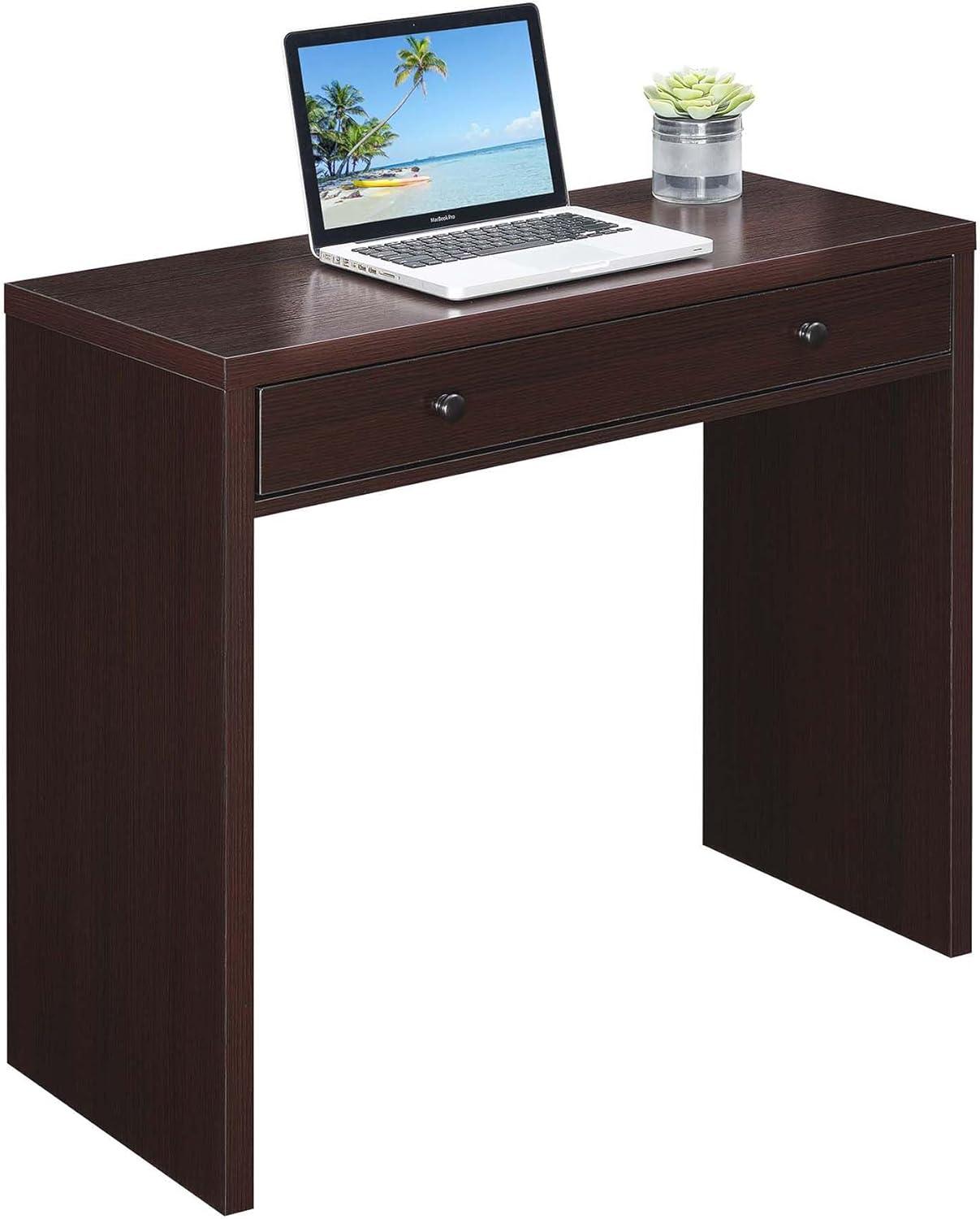 36 x 15.75 x 30 in. Northfield Desk with Drawer, Espresso