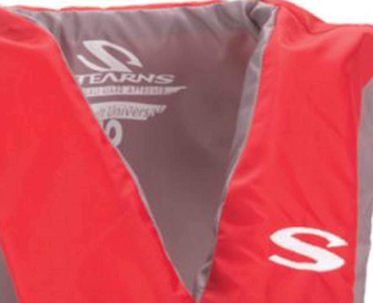 Coleman Stearns Adult Classic Series Universal Life Jacket and Vest Flotation, Red