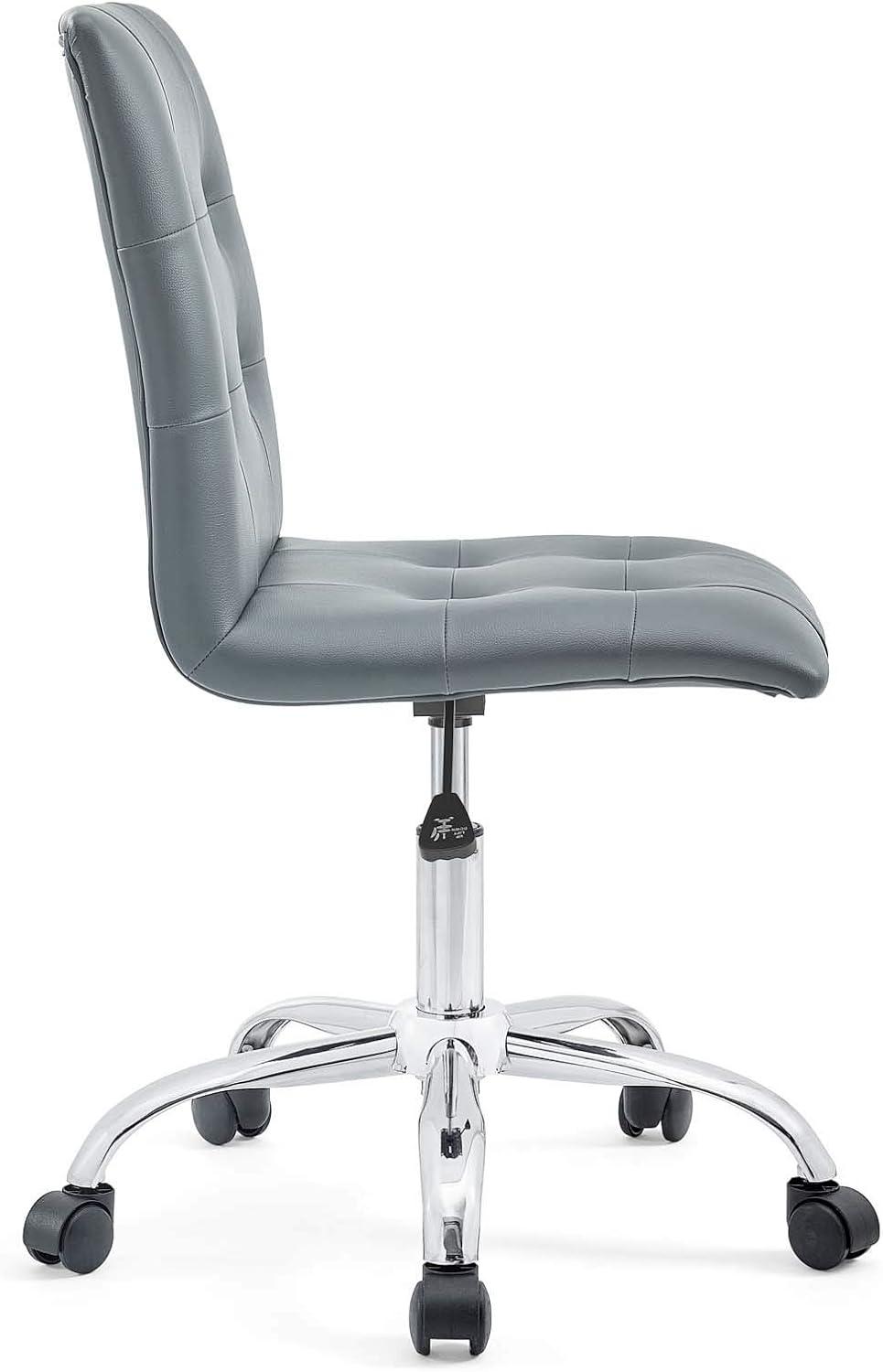 Modway Prim Armless Mid Back Office Chair