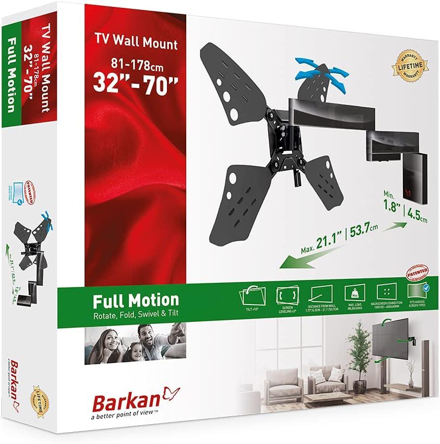 Barkan Barkan Single Screen Wall Mount