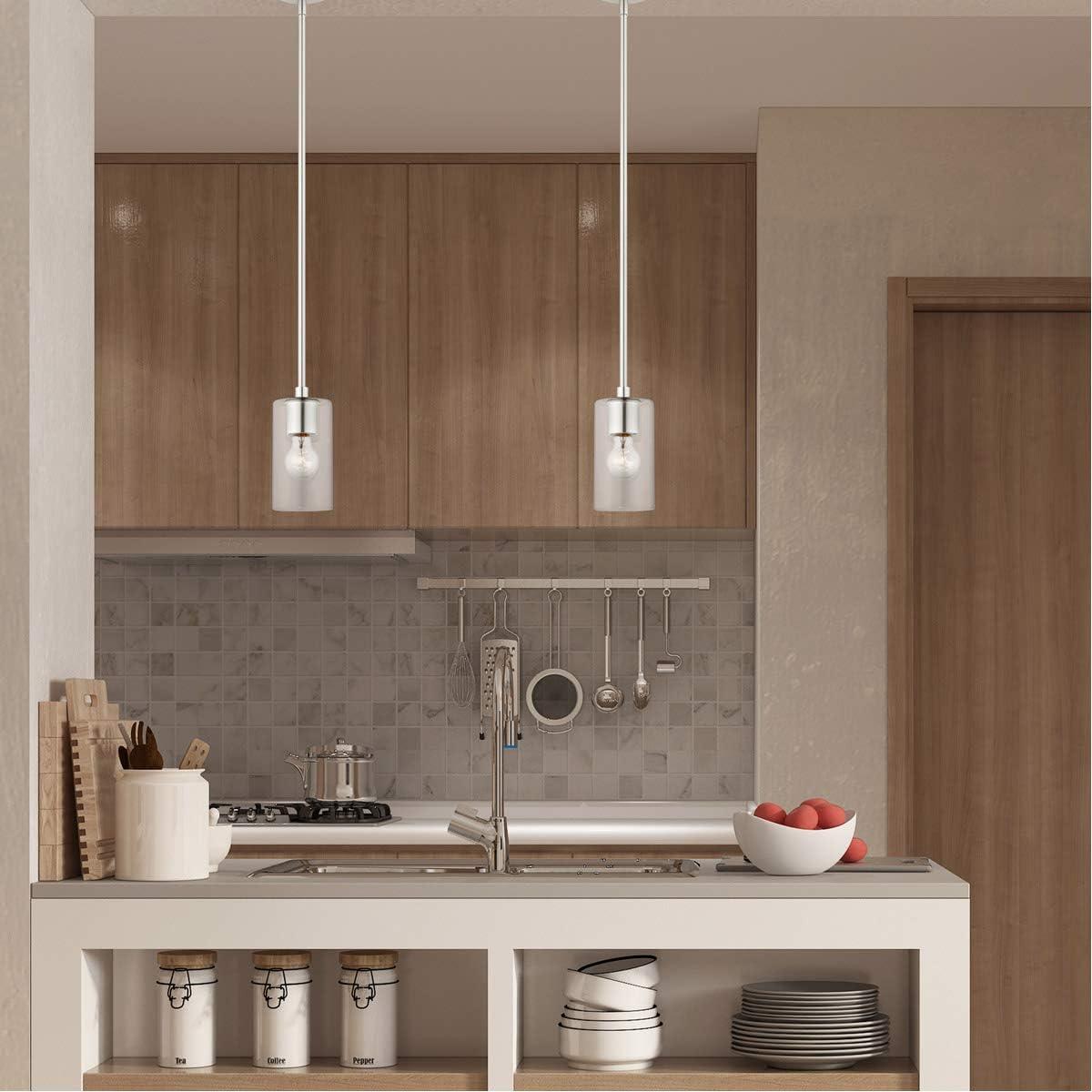 Livex Lighting Zurich 1 - Light Pendant in  Brushed Nickel