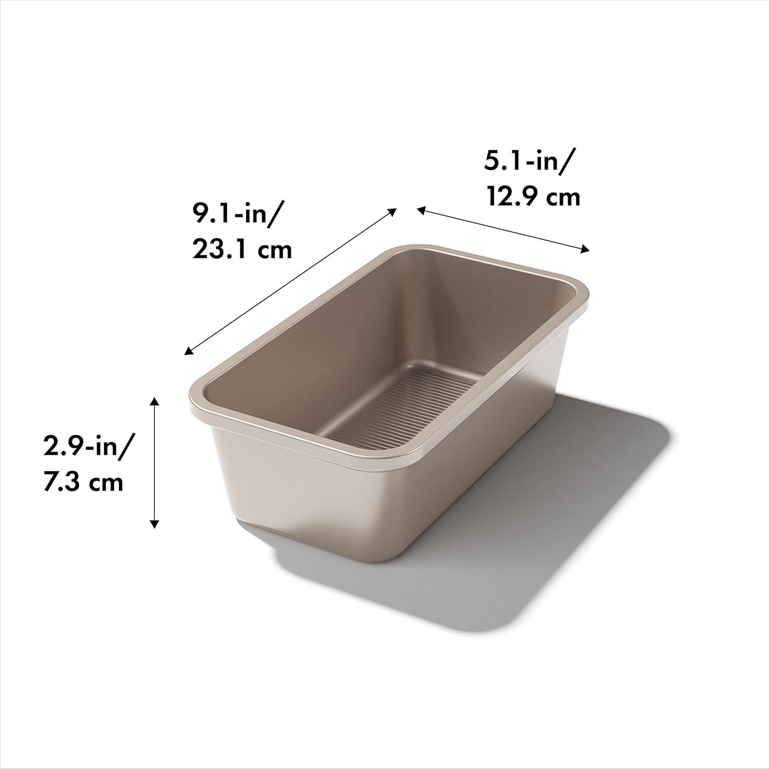 Golden Aluminum Non-Stick 1 lb Loaf Pan