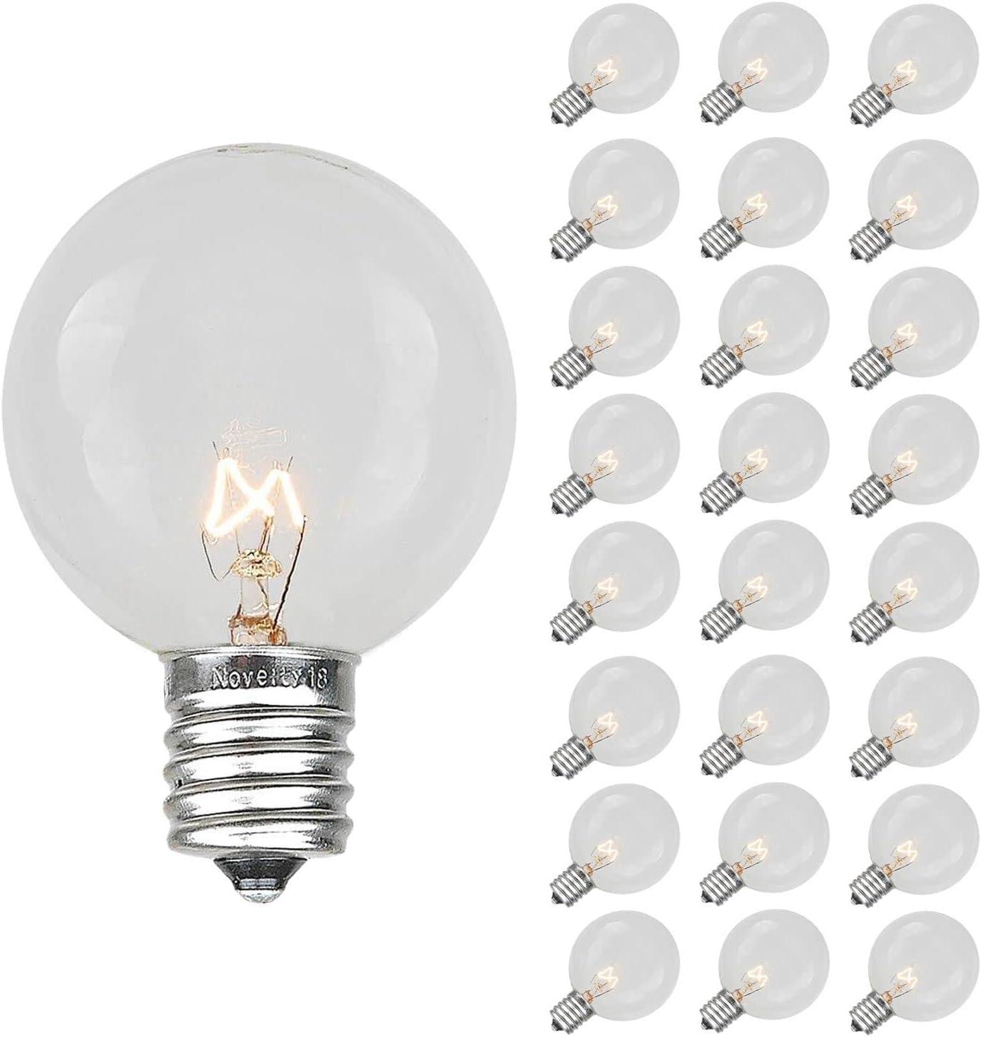 7 Watt C11 E17/Intermediate Dimmable Incandescent Bulb