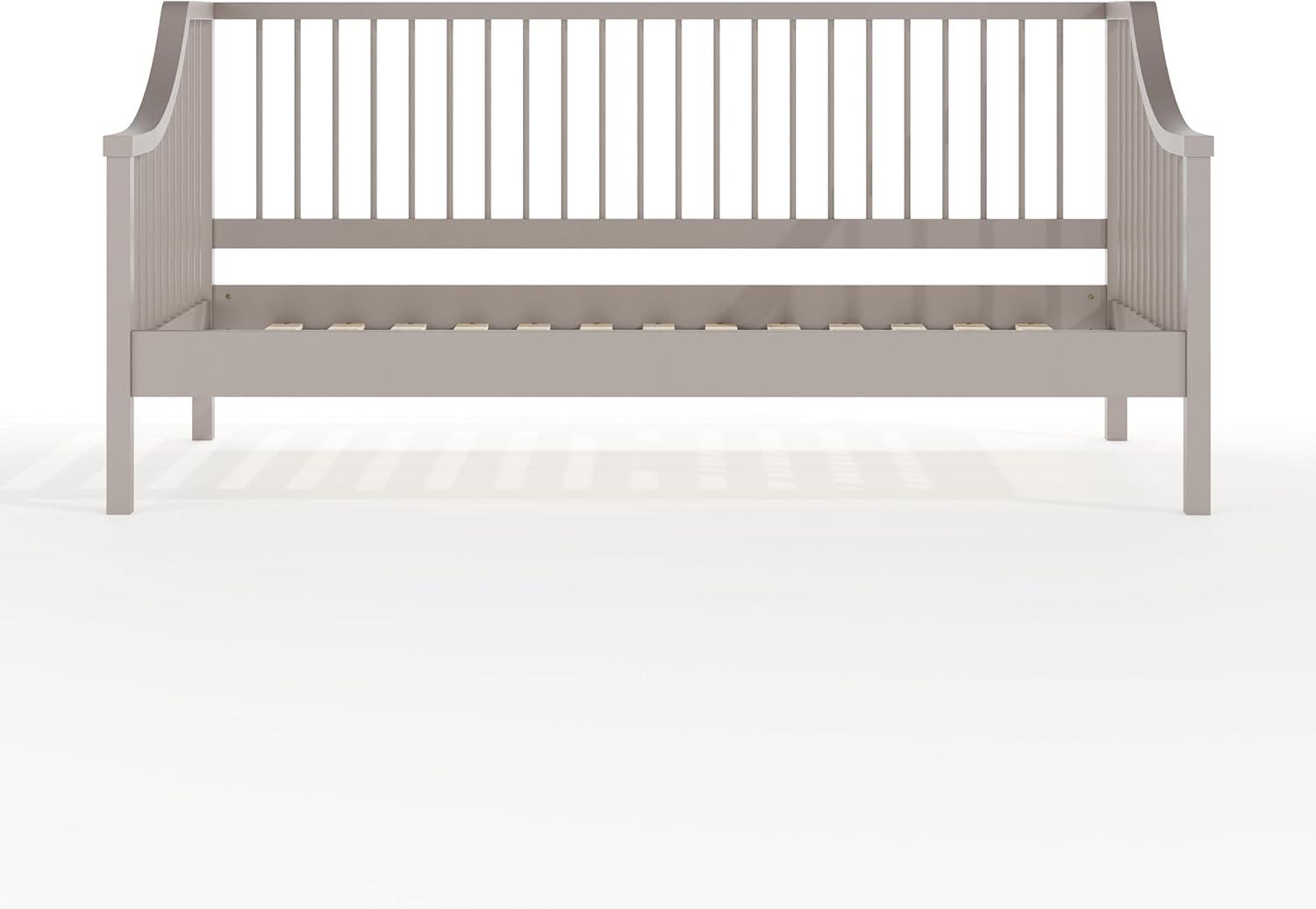 Martha Stewart Martha Stewart Neely Wooden Platform Daybed With Spindles And Wood Slat Foundation